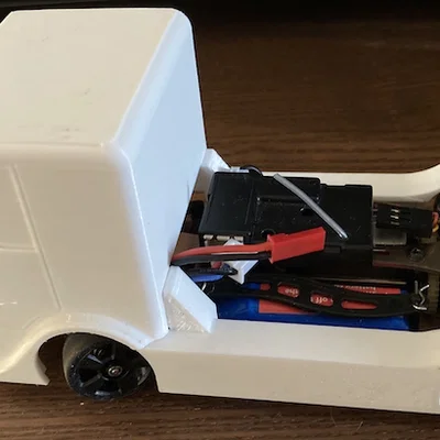 Thân vỏ Generic 1/28 RC race truck V1.0 (cũ) cho WL-toys K989