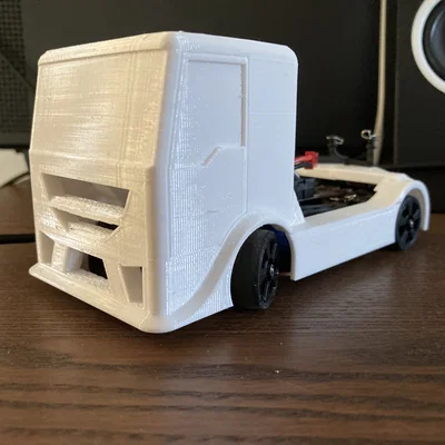 Thân vỏ Generic 1/28 RC race truck V1.0 (cũ) cho WL-toys K989