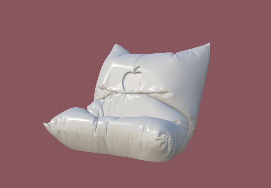 Đế dựng điện thoại hình gối Apple cho tín đồ công nghệ - Image 1