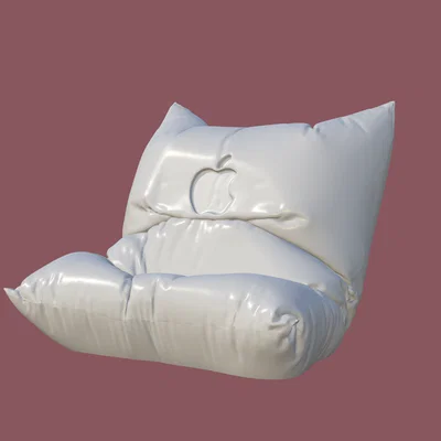 Đế dựng điện thoại hình gối Apple cho tín đồ công nghệ