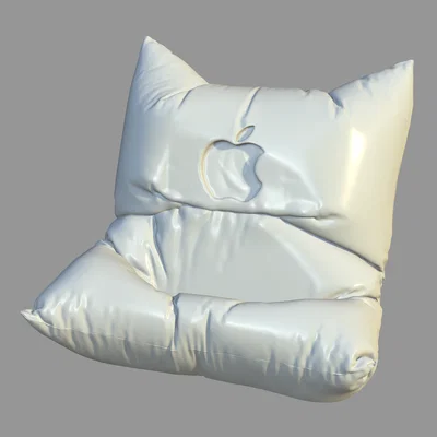 Đế dựng điện thoại hình gối Apple cho tín đồ công nghệ