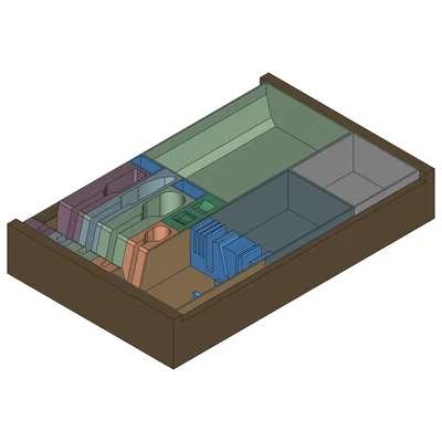 Khay Chia Muỗng Nĩa IKEA Dạng Module (Modular IKEA Cutlery Organizer)