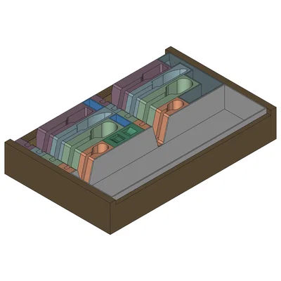 Khay Chia Muỗng Nĩa IKEA Dạng Module (Modular IKEA Cutlery Organizer)