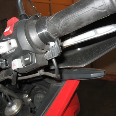 Gối tỳ ngón cái cho tay ga xe máy (Thumb support for motorcycle throttle grip)