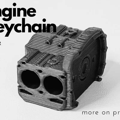 Móc khóa Engine Block Boxer H4