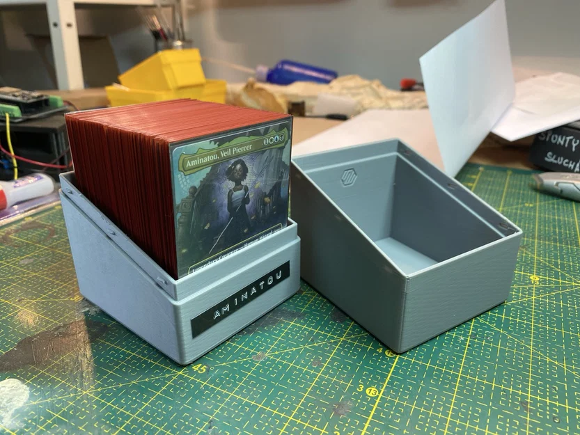 Hộp đựng bài MTG 100+ lá (Deckbox) in 3D cho bộ Commander - Image 2