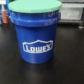 Nắp mini bucket Lowes (có/không lỗ ống hút) - Thumbnail 2