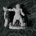 Broly và Goku Dragon Ball Z #16 – Tối ưu cho 3D Printing - Thumbnail 1