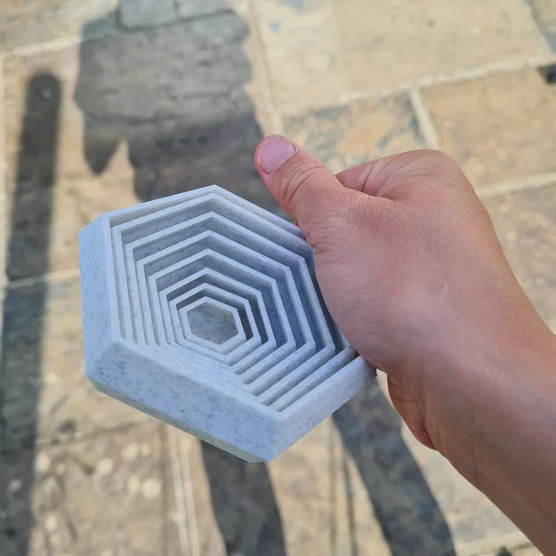 Đồ chơi khớp nối hình lục giác (Articulated Hexagon Fidget) in 3D - Image 2