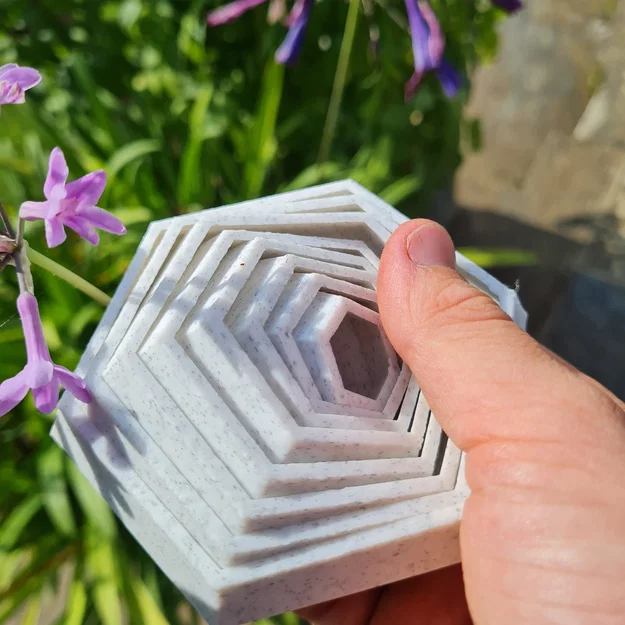 Đồ chơi khớp nối hình lục giác (Articulated Hexagon Fidget) in 3D - Image 3
