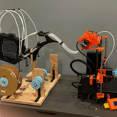 MCS - Hệ thống đa màu cho Prusa MMU3