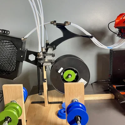 MCS - Hệ thống đa màu cho Prusa MMU3