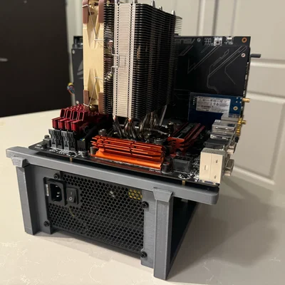 Case khung hở ATX full-size (open-frame)
