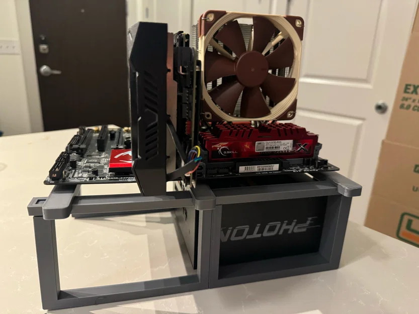 Case khung hở ATX full-size (open-frame) - Image 2