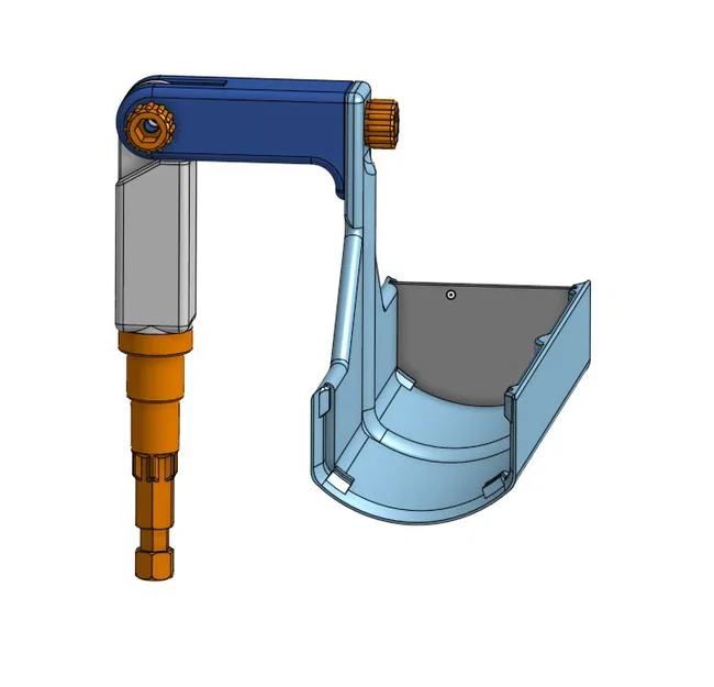 Dụng cụ vệ sinh máng xối – tương thích Gardena & cán sơn (painter pole) - Image 2