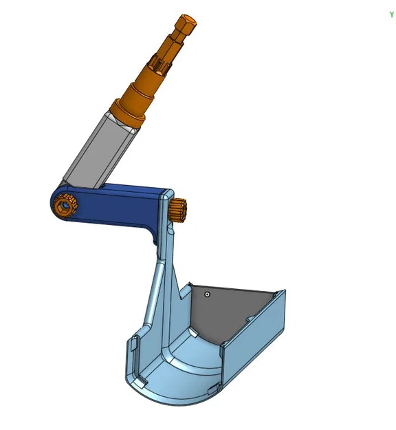 Dụng cụ vệ sinh máng xối – tương thích Gardena & cán sơn (painter pole) - Image 3