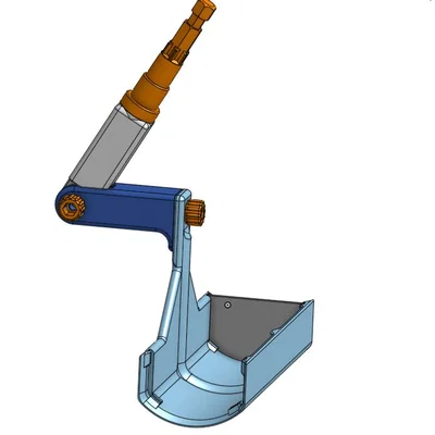 Dụng cụ vệ sinh máng xối – tương thích Gardena & cán sơn (painter pole)