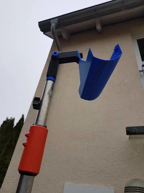 Dụng cụ vệ sinh máng xối – tương thích Gardena & cán sơn (painter pole) - Image 4