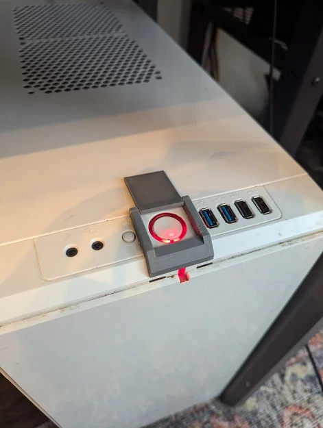 Nắp đậy nút nguồn PC chống nhấn nhầm hiệu quả - Image 1