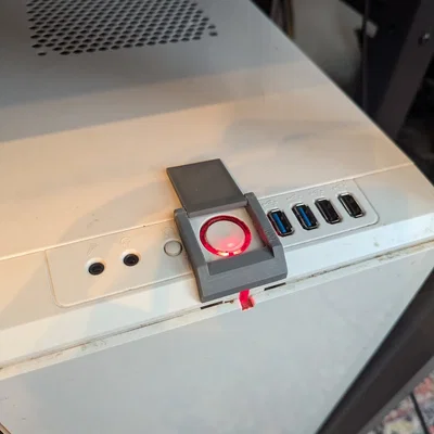 Nắp đậy nút nguồn PC chống nhấn nhầm hiệu quả