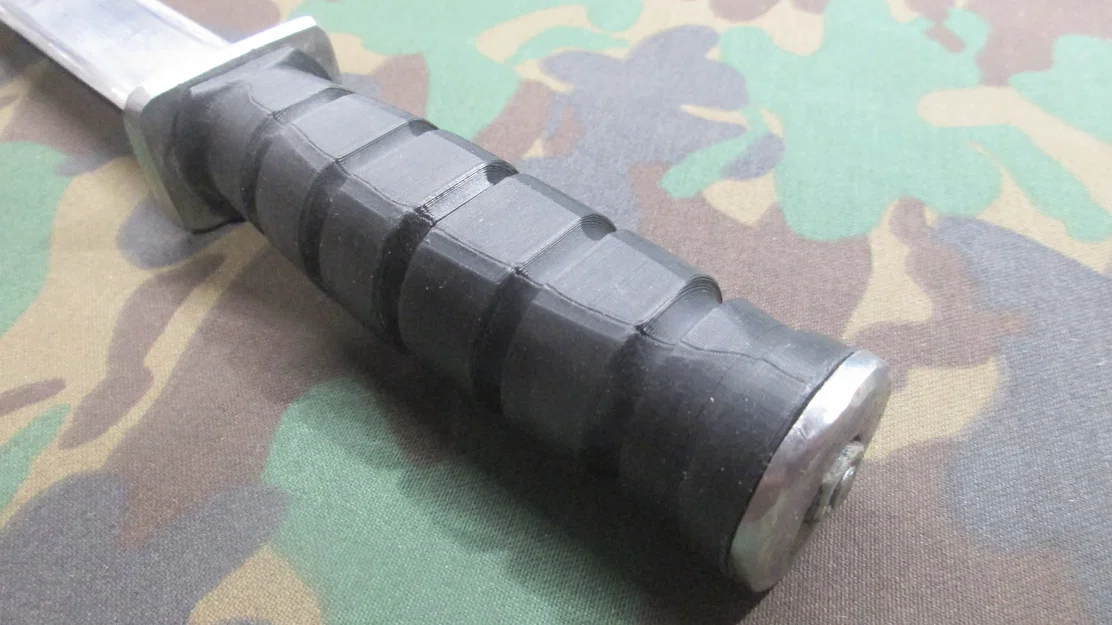 Tay cầm dao (Knife handle) - Giải pháp phục hồi dao cũ bằng in 3D - Image 2