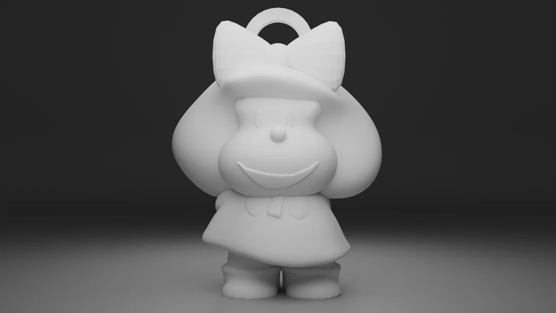 Móc khóa Mafalda (Llavero mafalda) - Image 1