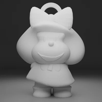 Móc khóa Mafalda (Llavero mafalda)