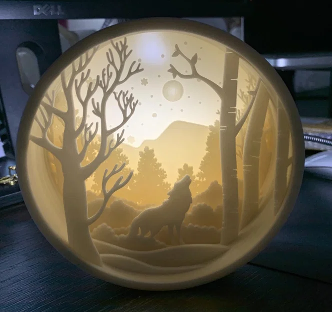 Vianočný obraz – Tranh/đồ decor Giáng Sinh phát sáng - Image 1