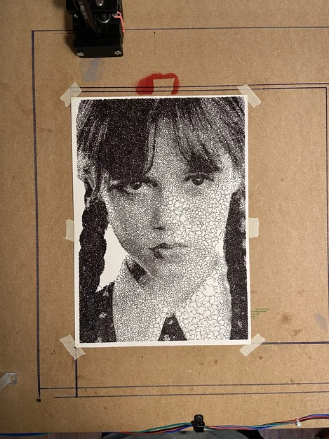 Nghệ thuật Pen Plotter tạo sinh CNC Arduino, cắt vinyl & stickers - Image 6