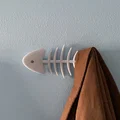 Móc treo tường hình xương cá độc đáo - File in 3D trang trí nhà cửa - Thumbnail 4