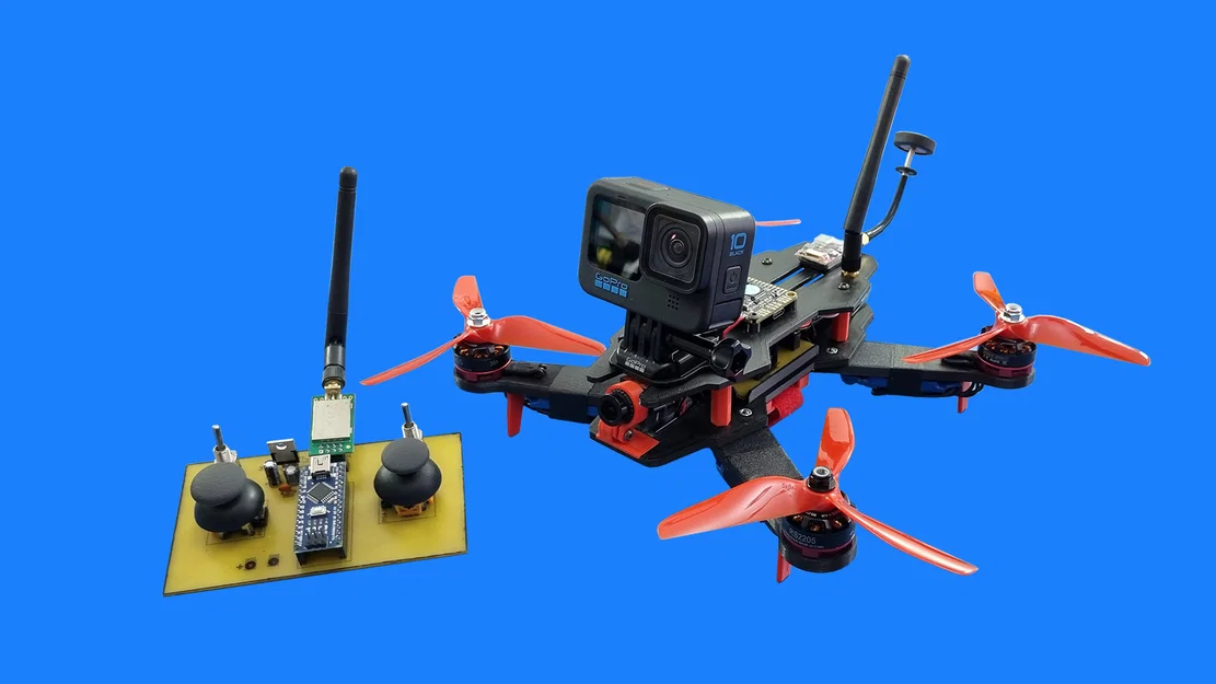 FPV DRONE – Khung drone cho Arduino RC - Image 1