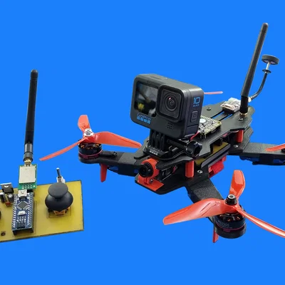 FPV DRONE – Khung drone cho Arduino RC