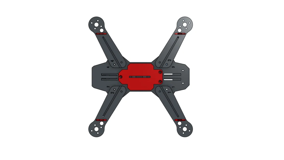 FPV DRONE – Khung drone cho Arduino RC - Image 3