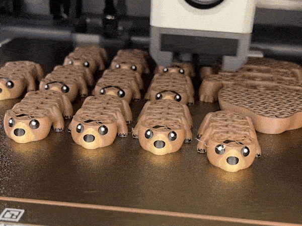 Gấu Grizzly Flexi Dễ Thương (Đồ chơi, Móc khóa & Nam châm) - Image 2