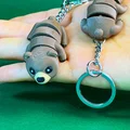 Gấu Grizzly Flexi Dễ Thương (Đồ chơi, Móc khóa & Nam châm) - Thumbnail 5