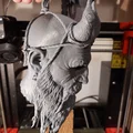 Mô hình 3D đầu nhân vật Mimir từ God of War Ragnarok siêu chi tiết - Thumbnail 9