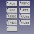 Filament sample – Mẫu thẻ sample filament có chữ - Thumbnail 4