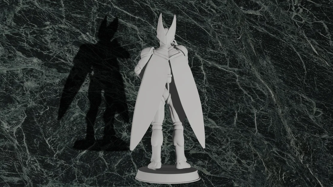 Cell Dragon Ball Z #7 Tối ưu cho In 3D - Image 3