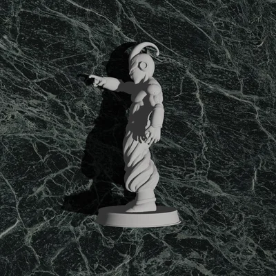 Kid Boo Dragon Ball Z #8 Tối ưu cho In 3D