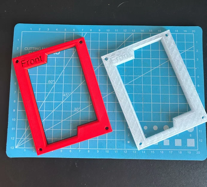 Khuôn cắt vách thạch cao cho hộp điện (Cutout Template) in 3D - Image 1
