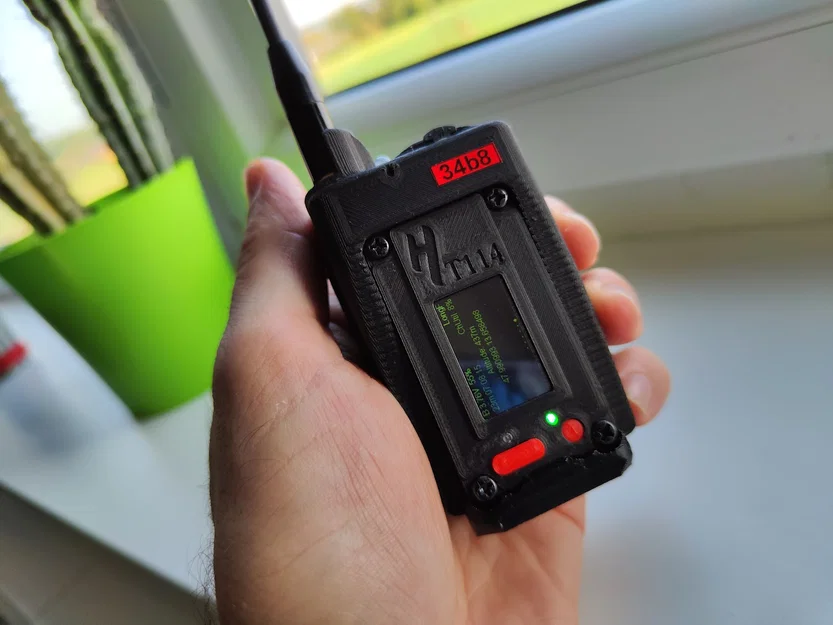 Bản Remix Vỏ Case Meshtastic Gendemik CHUNKY "MAXIMUS T114" - Image 1