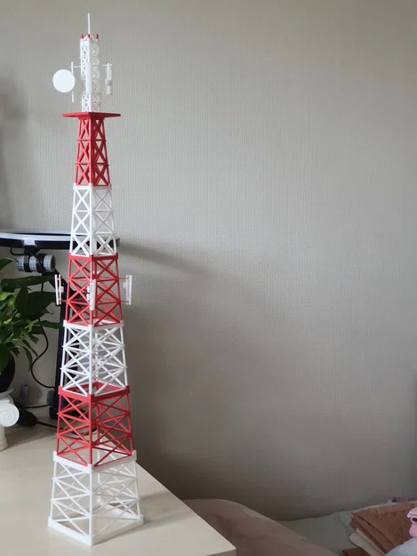 Tháp Viễn Thông (Telecommunication Tower) tỷ lệ 1:100 - Image 2