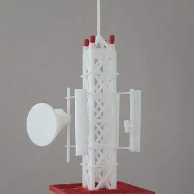 Tháp Viễn Thông (Telecommunication Tower) tỷ lệ 1:100