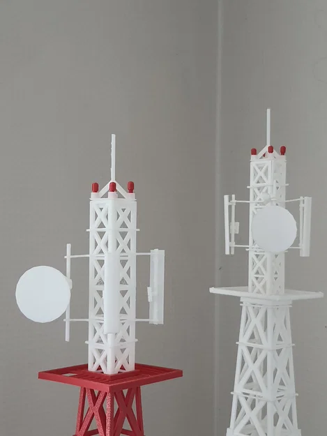 Tháp Viễn Thông (Telecommunication Tower) tỷ lệ 1:100 - Image 4