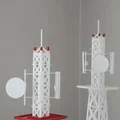 Tháp Viễn Thông (Telecommunication Tower) tỷ lệ 1:100 - Thumbnail 4