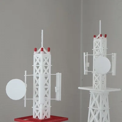 Tháp Viễn Thông (Telecommunication Tower) tỷ lệ 1:100