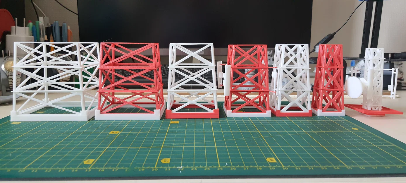 Tháp Viễn Thông (Telecommunication Tower) tỷ lệ 1:100 - Image 5