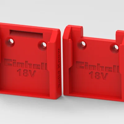 Giá đỡ pin Einhell 18V bản dài (Einhell 18V Batteryholder Long)