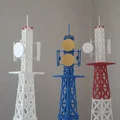 Tháp Viễn Thông (Telecommunication Tower) tỷ lệ 1:100 - Thumbnail 14