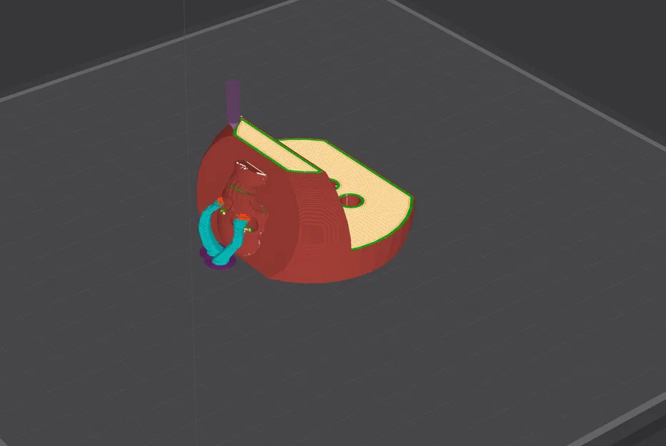 Adapter 90° cho spool holder Creality Ender 3 V3 SE - Image 4